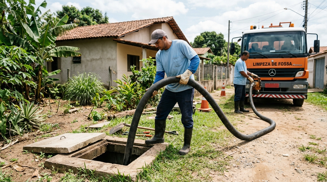 Desentupimento de Fossa em Ouro Preto, Maceió‑AL