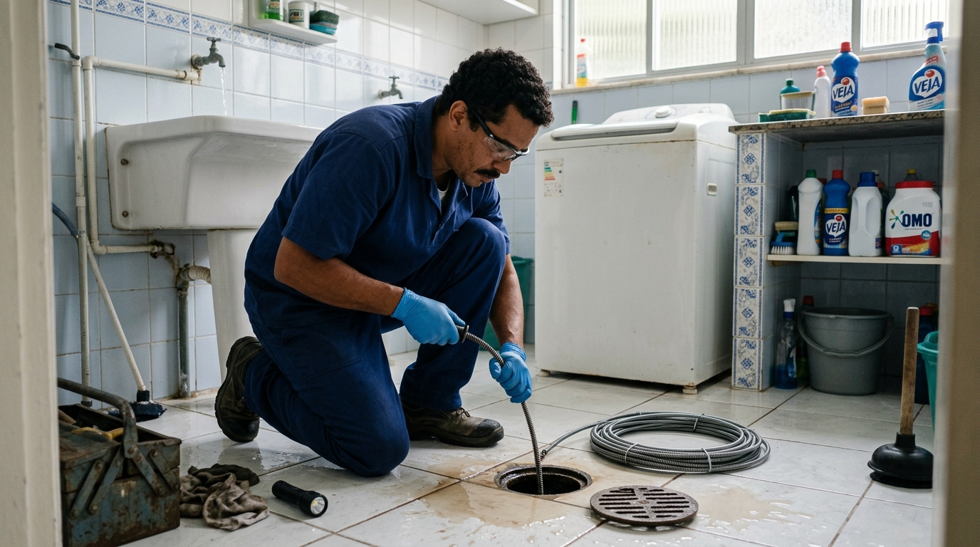 Desentupimento de ralo perto de mim em Maceió-AL