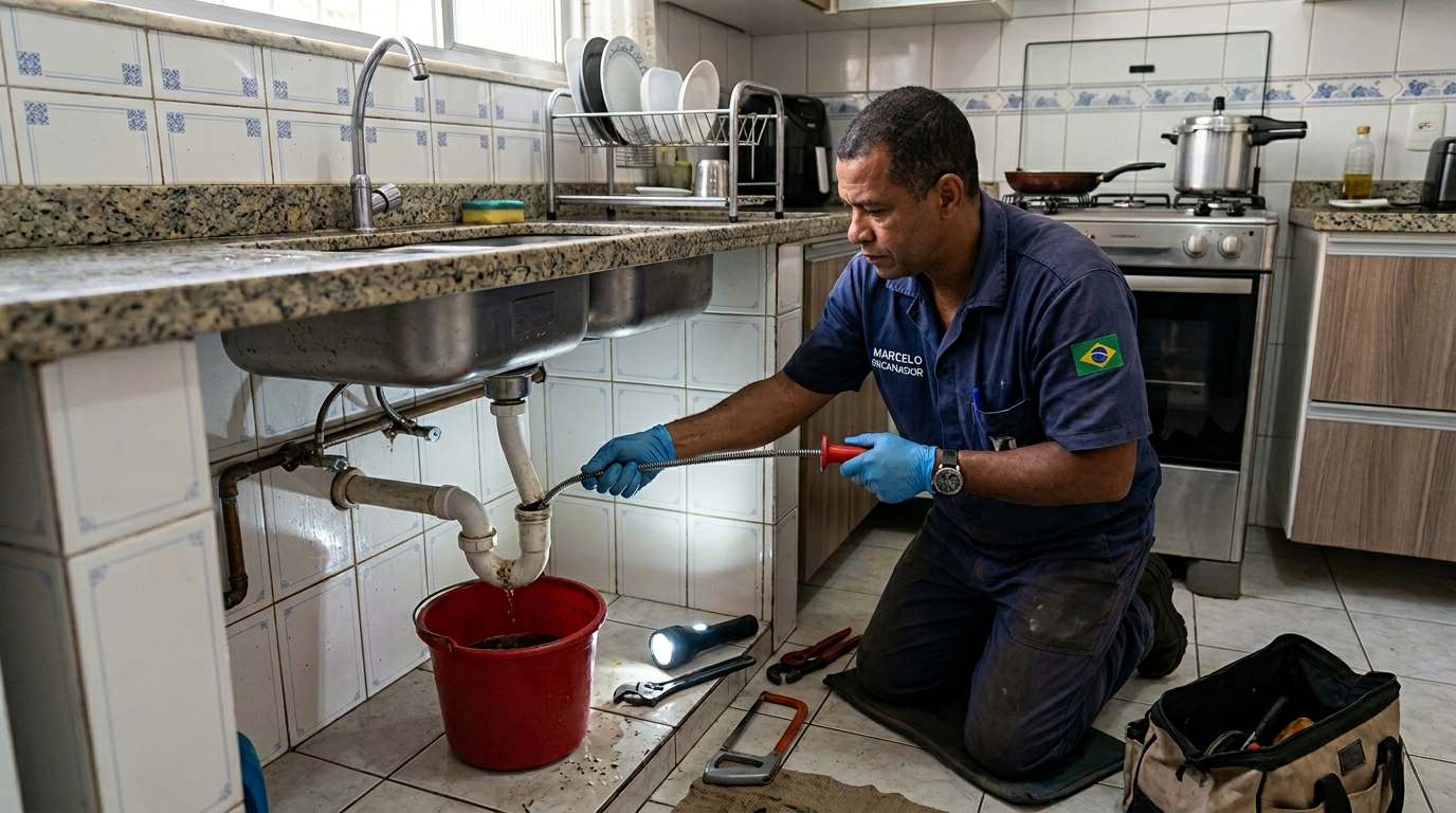 Limpeza de Canos com Equipamento no Reginaldo, Maceió‑AL
