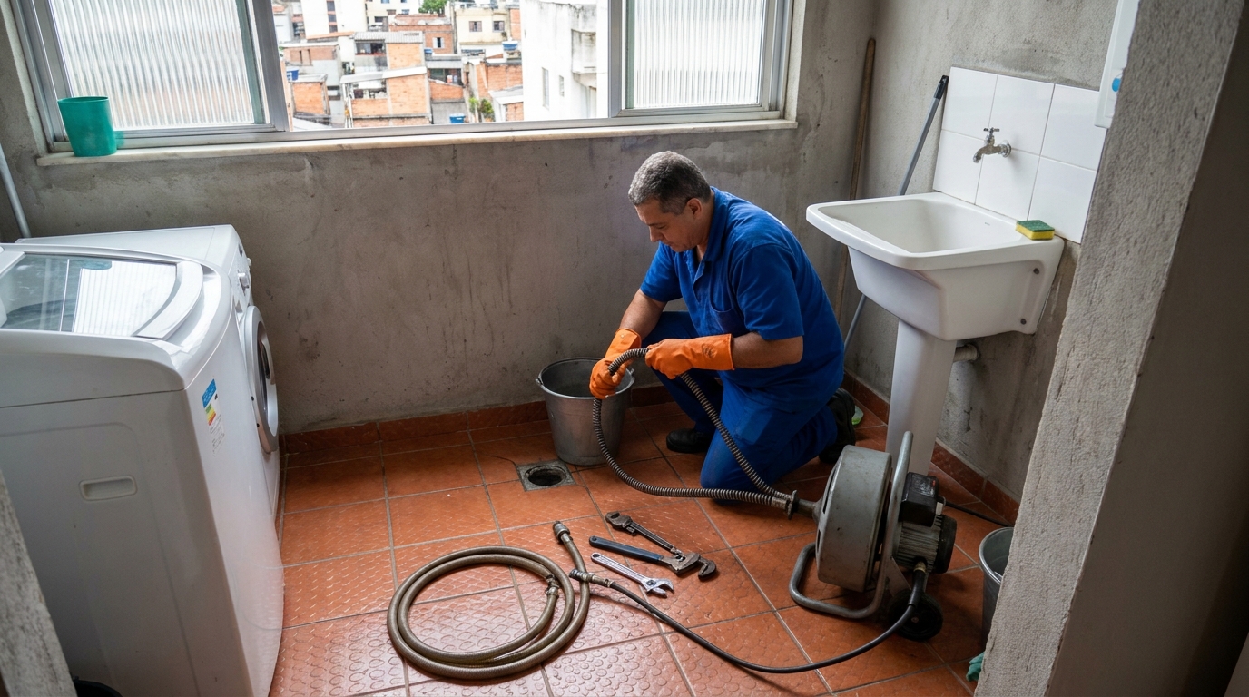 Limpeza Profunda de Ralos no Vila Saem, Maceió‑AL