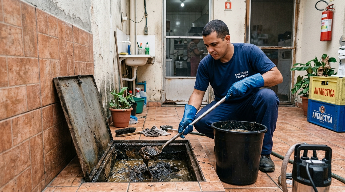 Remoção de Gordura Acumulada no Vila Saem, Maceió‑AL